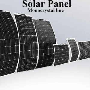 Solar Panel Battery Charger Phone Boat Caravan Flexible Blanket 10 ~ 240w 12-24V